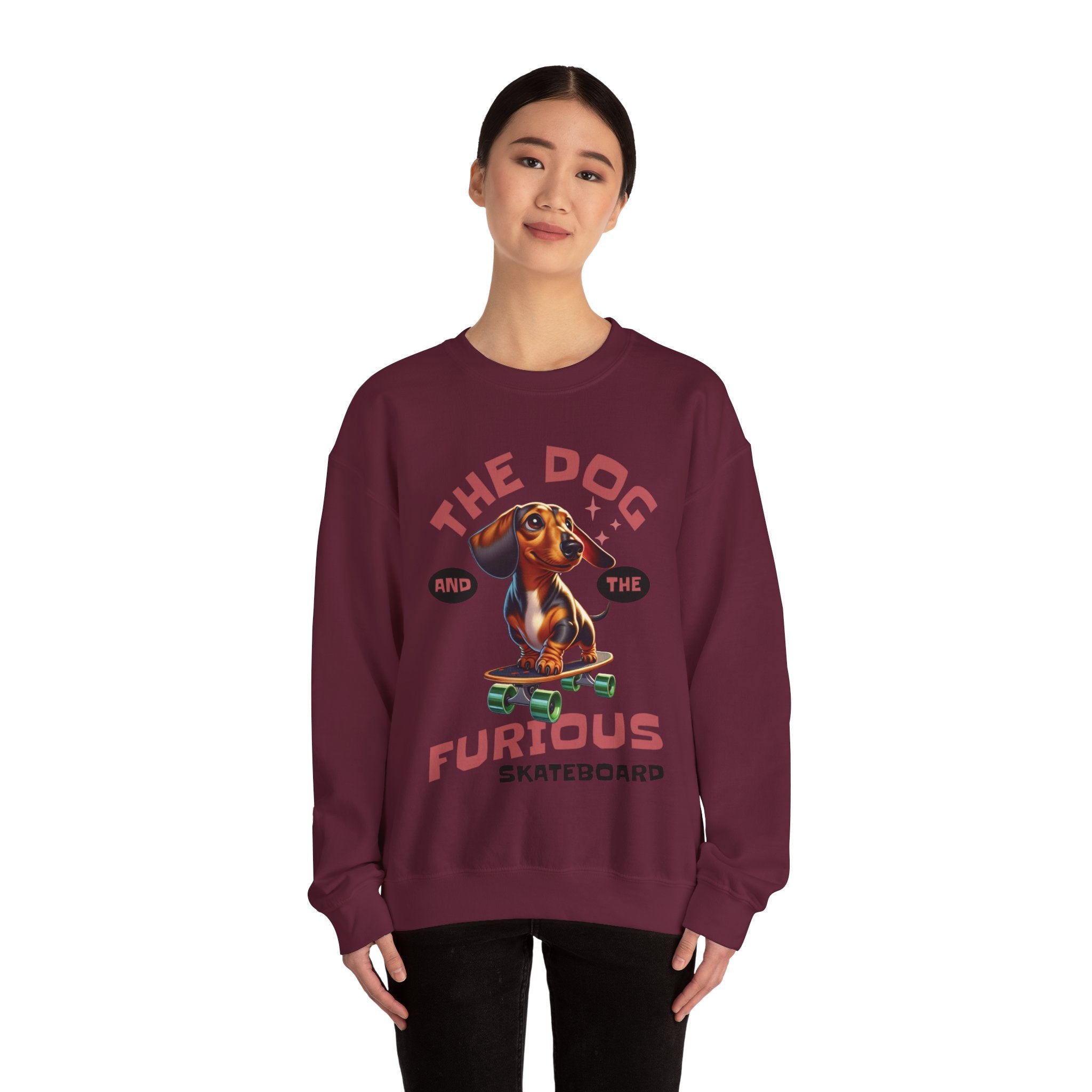 Dachshund Crewneck, Dachshund dog tee, Wiener Parent Sweatshirt, Doxie mom sweater, Doxie Owner gift, Dachshund sweater dog pullover tee