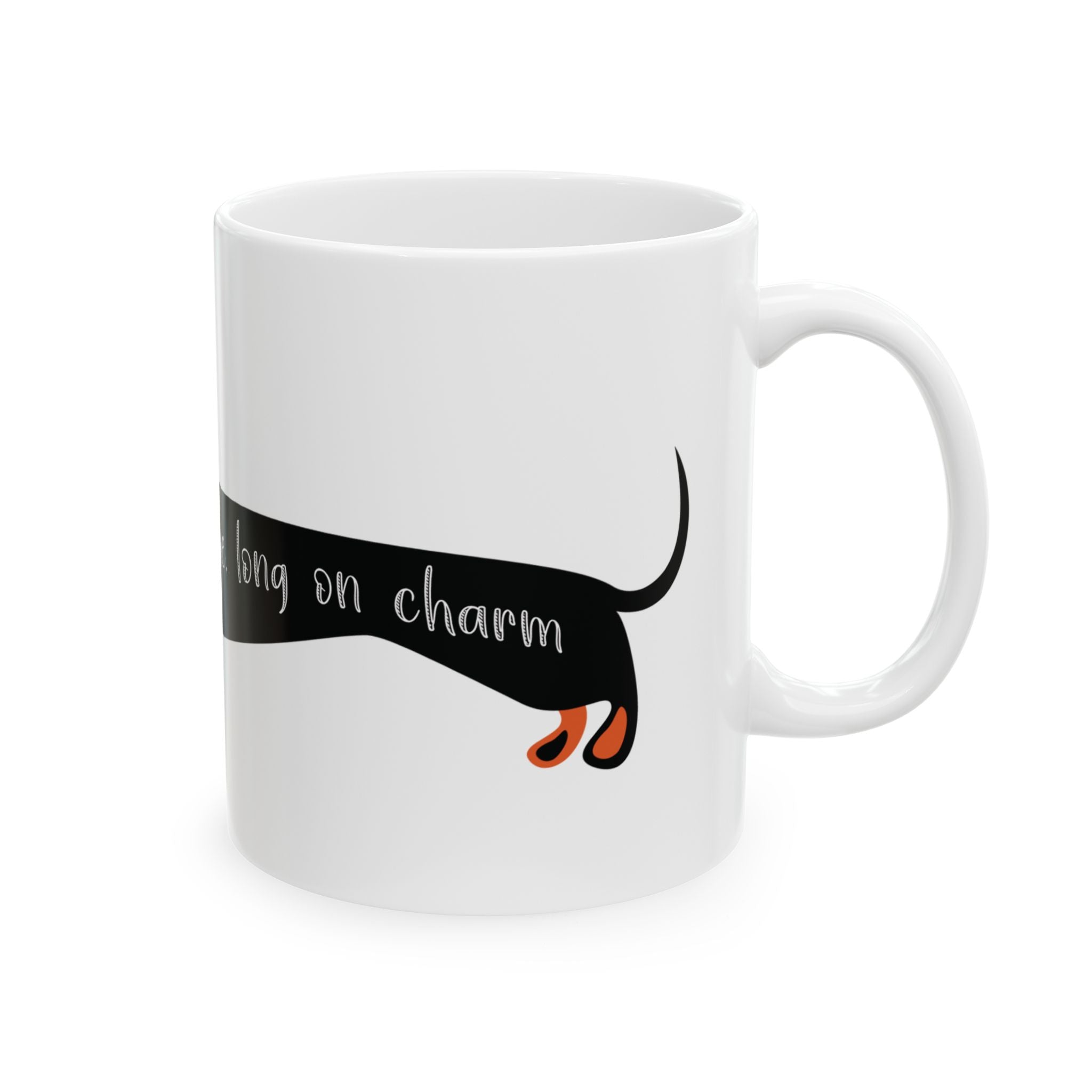 Dachshund Print Mug, Dachshund Coffee Mug, Dachshund Gift, Dachshund Lover Mug, Dachshund Owner Mug, Wiener Ceramic Mug, Dachshund Mug