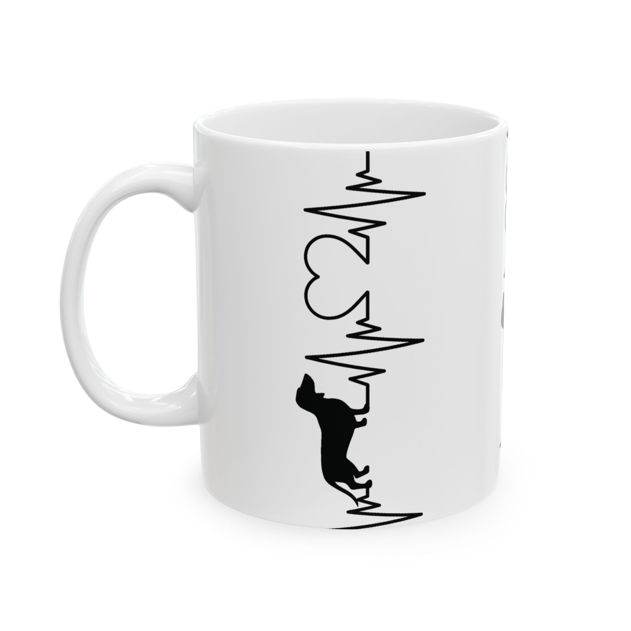 Dachshund Heartbeat Mug, Dachshund Coffee Mug, Dachshund Parent Gift, Dachshund Lover Mug, Dachshund Owner Mug, Dachshund Mom Mug