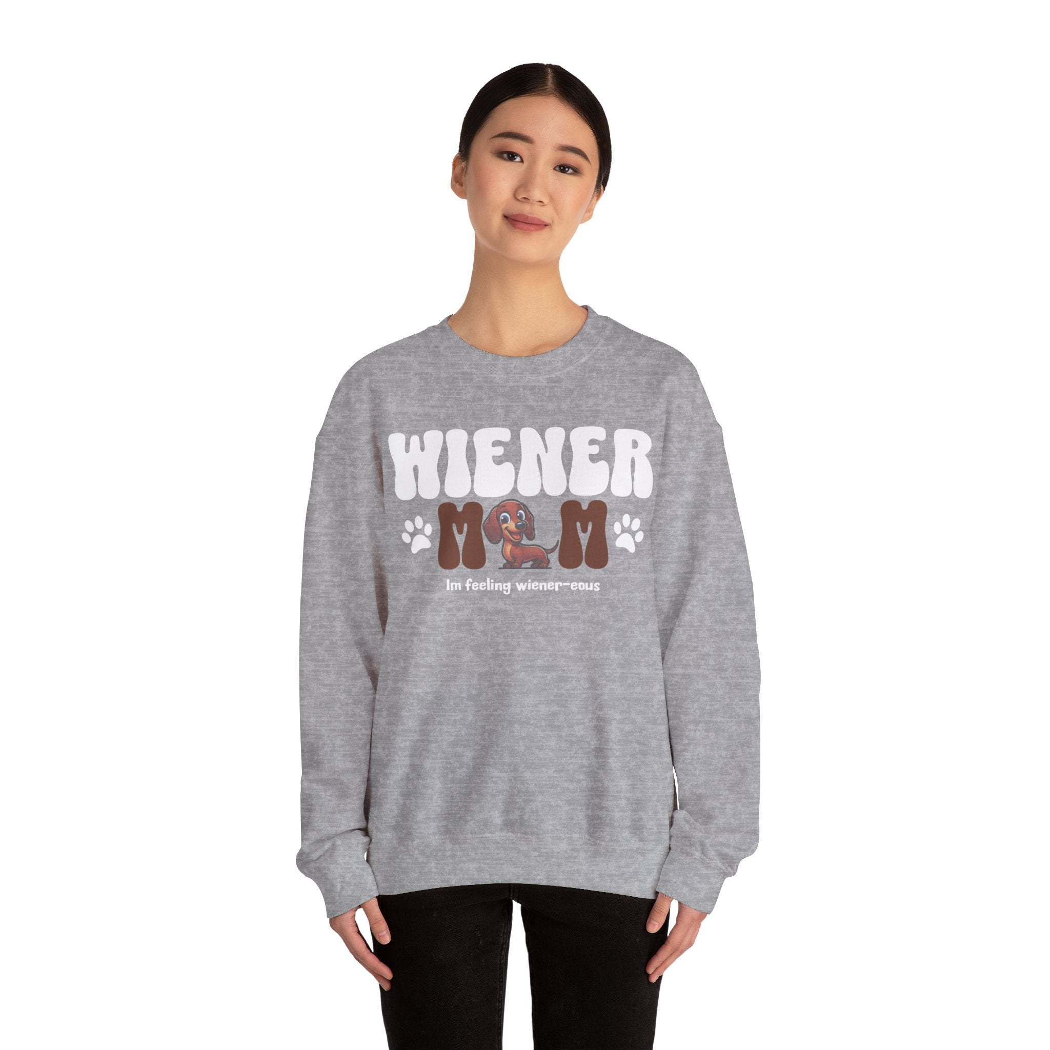 Dachshund Crewneck Shirt, Dachshund parent gift, Wiener Mom Sweatshirt, Doxie sweater, Doxie Parents Shirt, Doxie Owner gift, Wiener Mom Tee