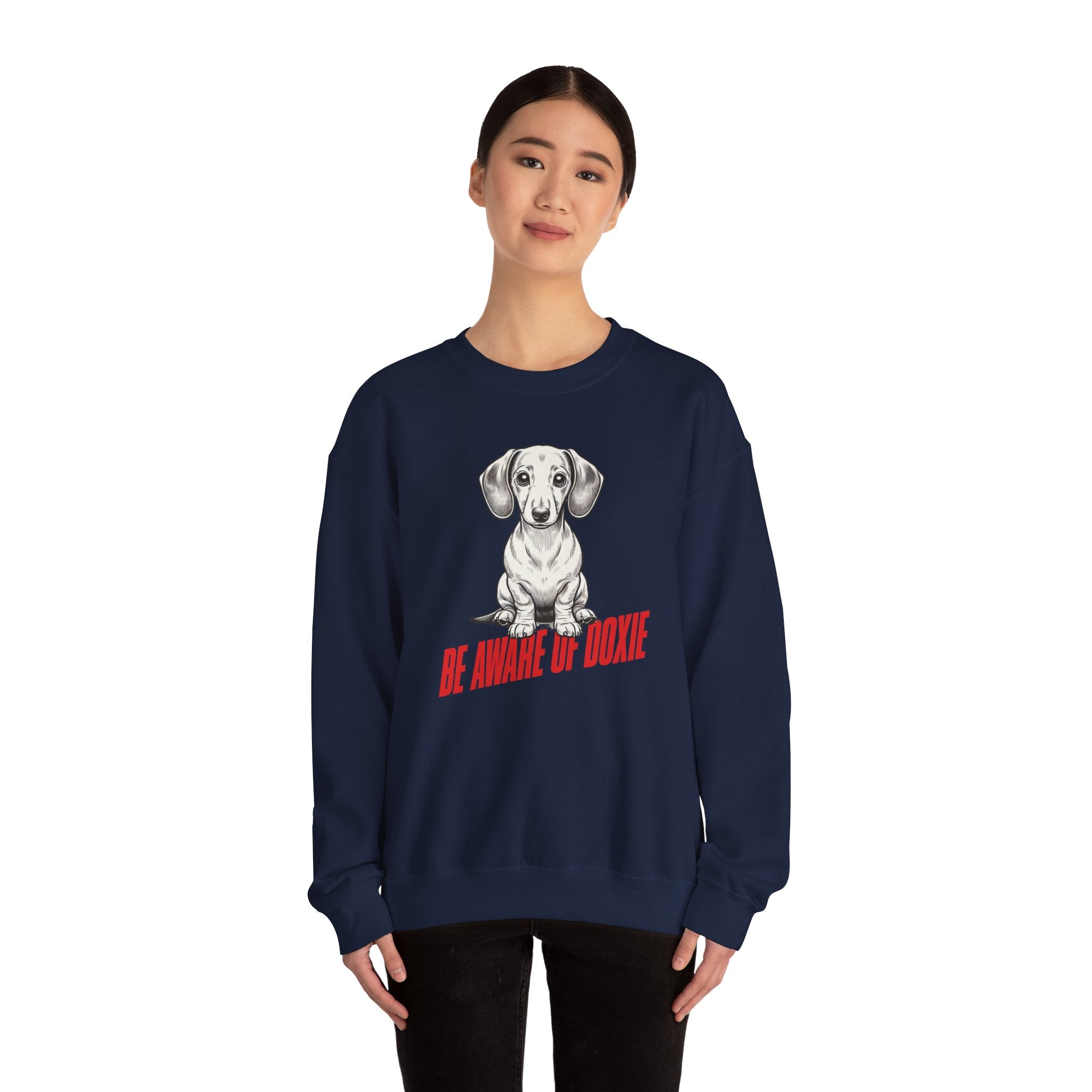 Dachshund Sweatshirt, Wiener Be Aware of Doxie shirt, Wiener Mom shirt, Doxie Lover Gift, Dachshund Owner Gift, Dog Mom Shirt, Wiener Tshirt