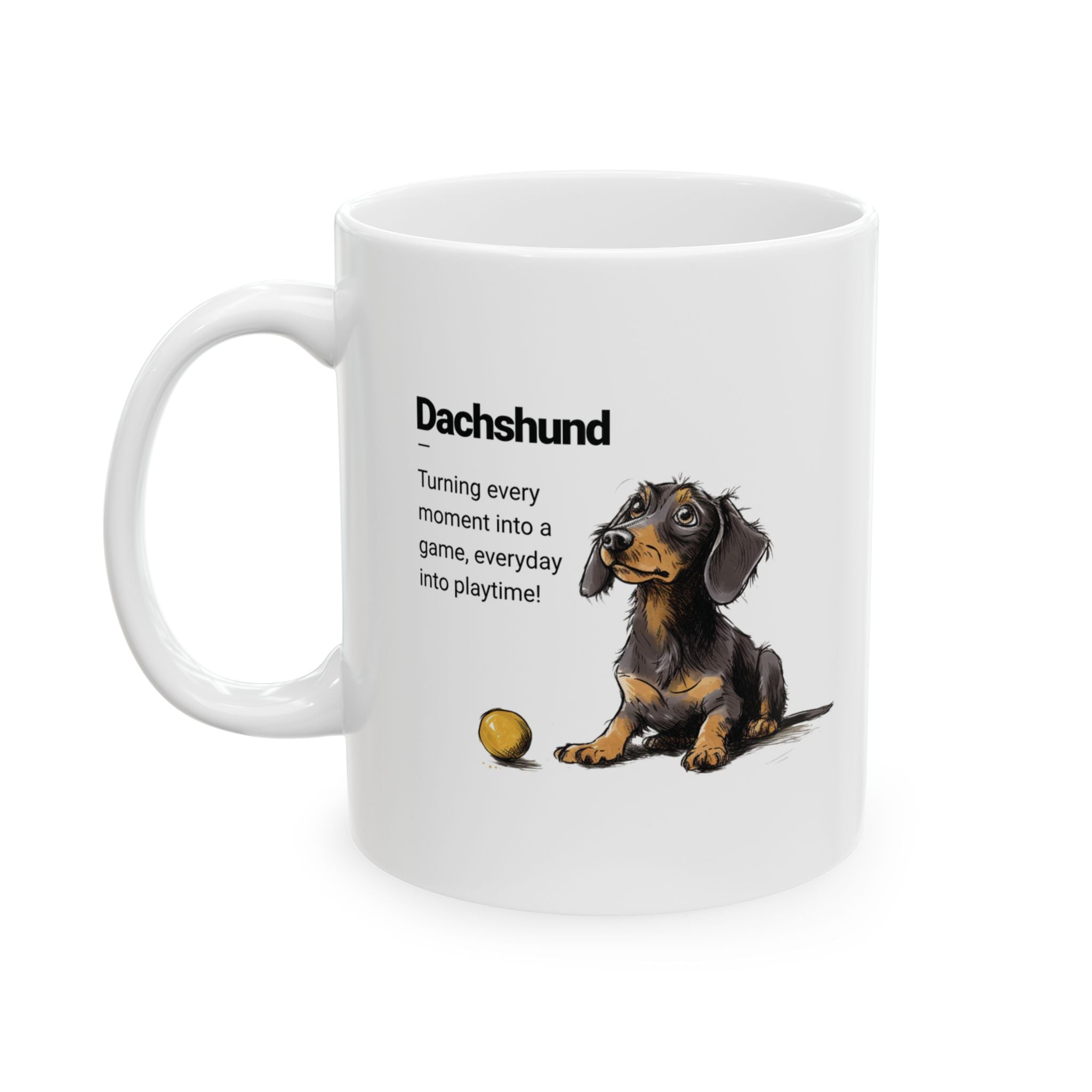 Dachshund Mug, Dachshund Coffee Mug, Dachshund Gift, Dachshund Mug, Dachshund Owner Mug, Wiener Ceramic Mug, Dachshund funny print mug