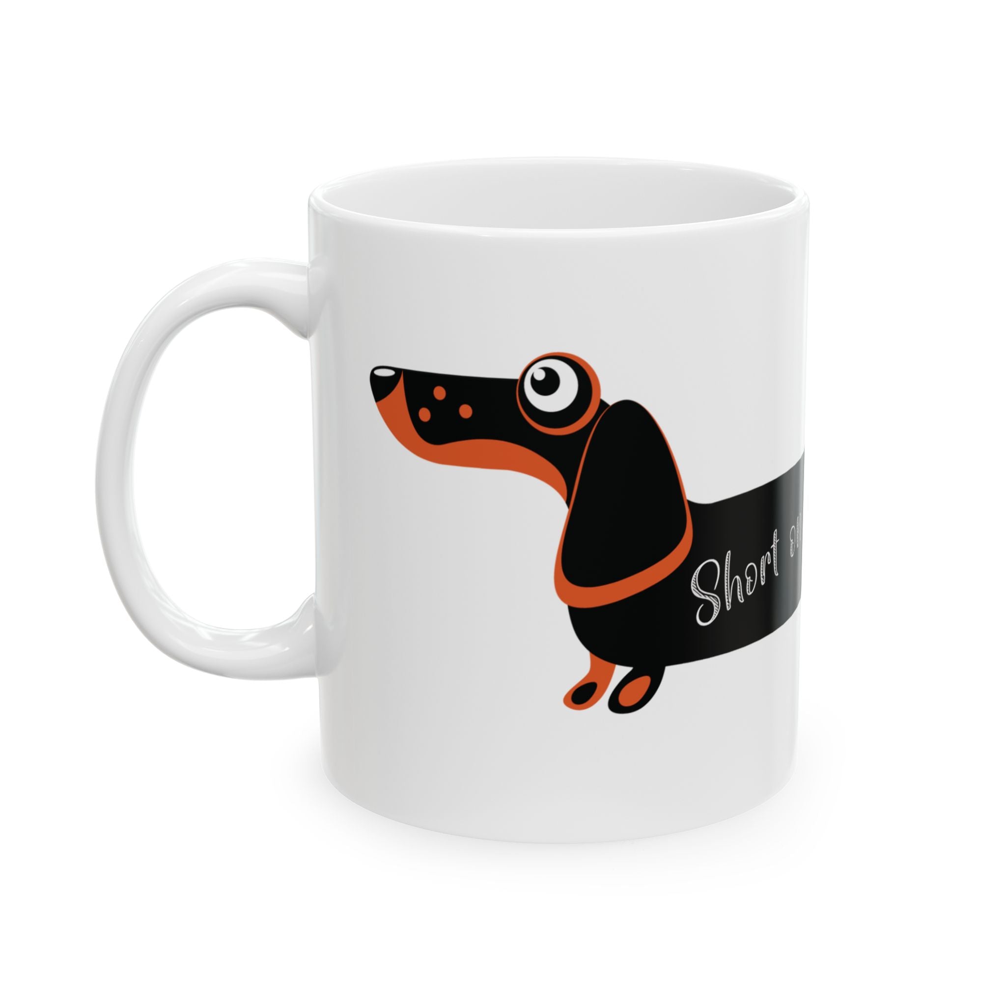 Dachshund Print Mug, Dachshund Coffee Mug, Dachshund Gift, Dachshund Lover Mug, Dachshund Owner Mug, Wiener Ceramic Mug, Dachshund Mug