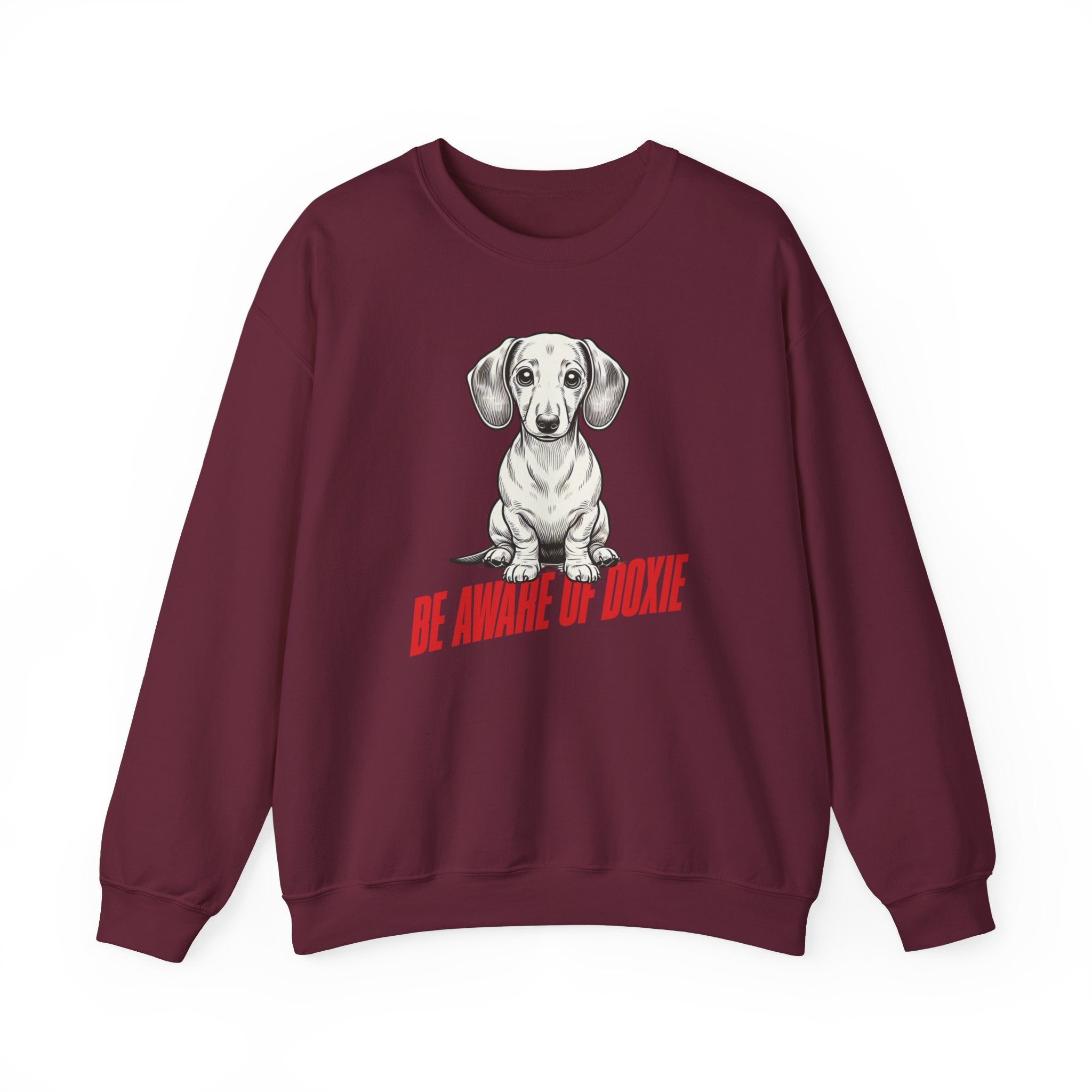 Dachshund Sweatshirt, Wiener Be Aware of Doxie shirt, Wiener Mom shirt, Doxie Lover Gift, Dachshund Owner Gift, Dog Mom Shirt, Wiener Tshirt