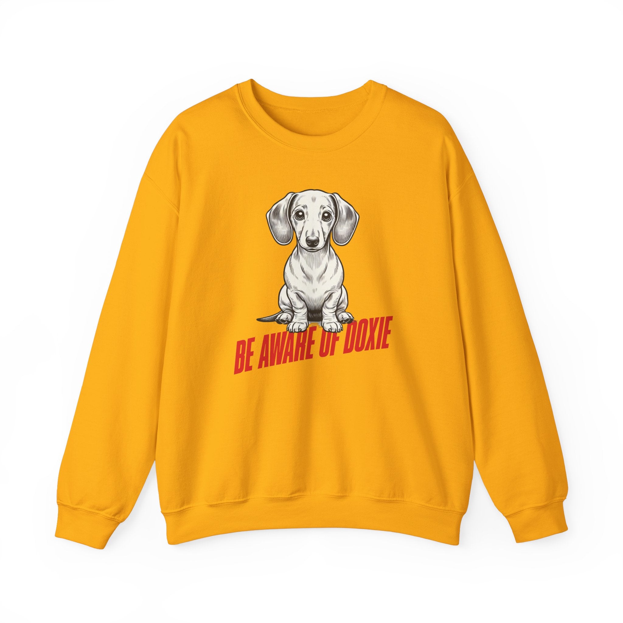 Dachshund Sweatshirt, Wiener Be Aware of Doxie shirt, Wiener Mom shirt, Doxie Lover Gift, Dachshund Owner Gift, Dog Mom Shirt, Wiener Tshirt