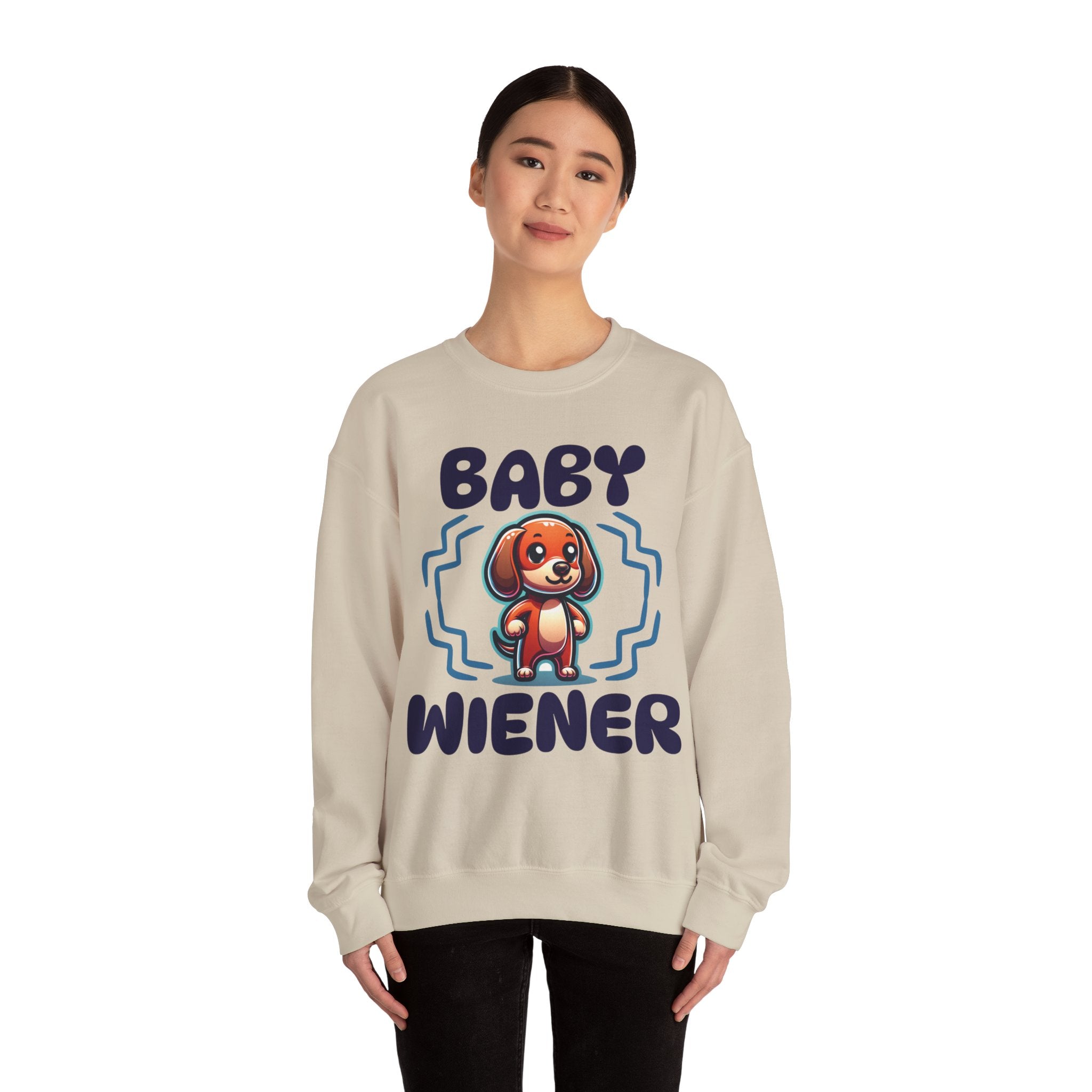 Dachshund Crewneck, Baby Wiener Doxie sweatshirt, Wiener Mom shirt, Doxie Lover Gift, Dachshund Owner Gift, Dog Mom Shirt, Wiener Tshirt