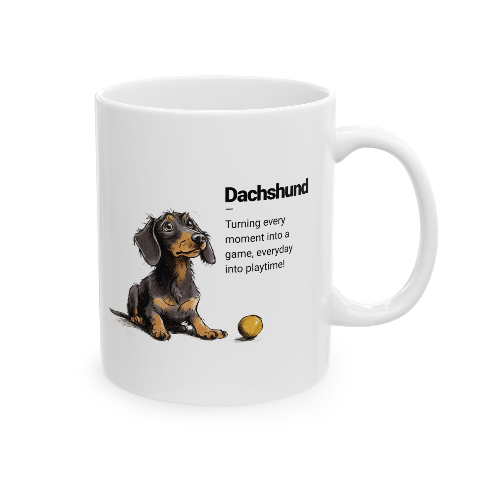 Dachshund Mug, Dachshund Coffee Mug, Dachshund Gift, Dachshund Mug, Dachshund Owner Mug, Wiener Ceramic Mug, Dachshund funny print mug