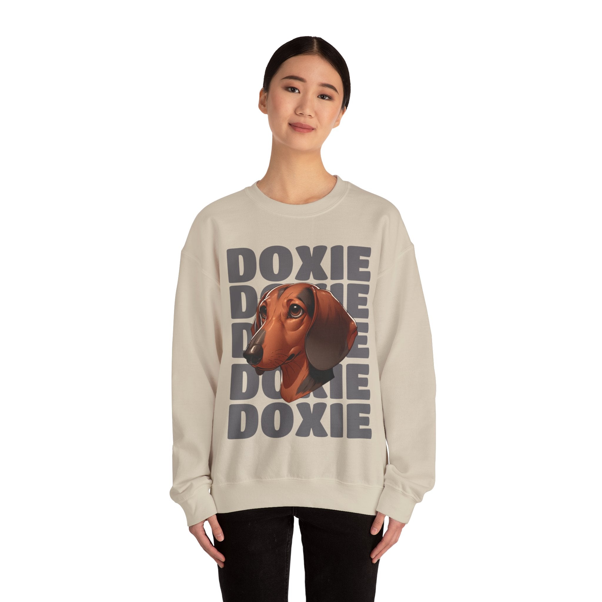 Dachshund Sweatshirt, Dachshund Mom Crewneck, Doxie Dad, Dachshund Lover Gift, Dachshund Owner Shirt, Wiener Dog Dad Shirt, Wiener Mom Tee