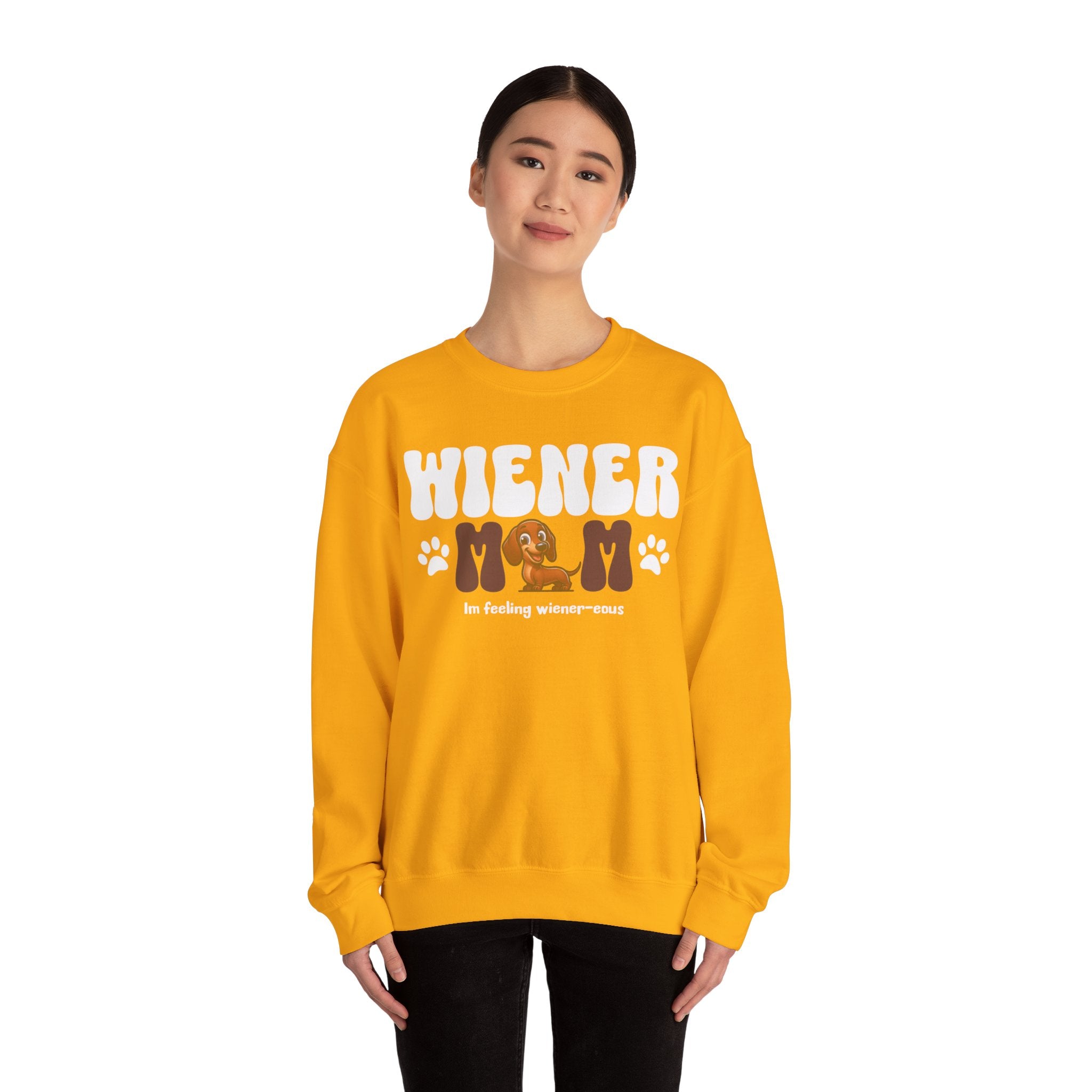Dachshund Crewneck Shirt, Dachshund parent gift, Wiener Mom Sweatshirt, Doxie sweater, Doxie Parents Shirt, Doxie Owner gift, Wiener Mom Tee