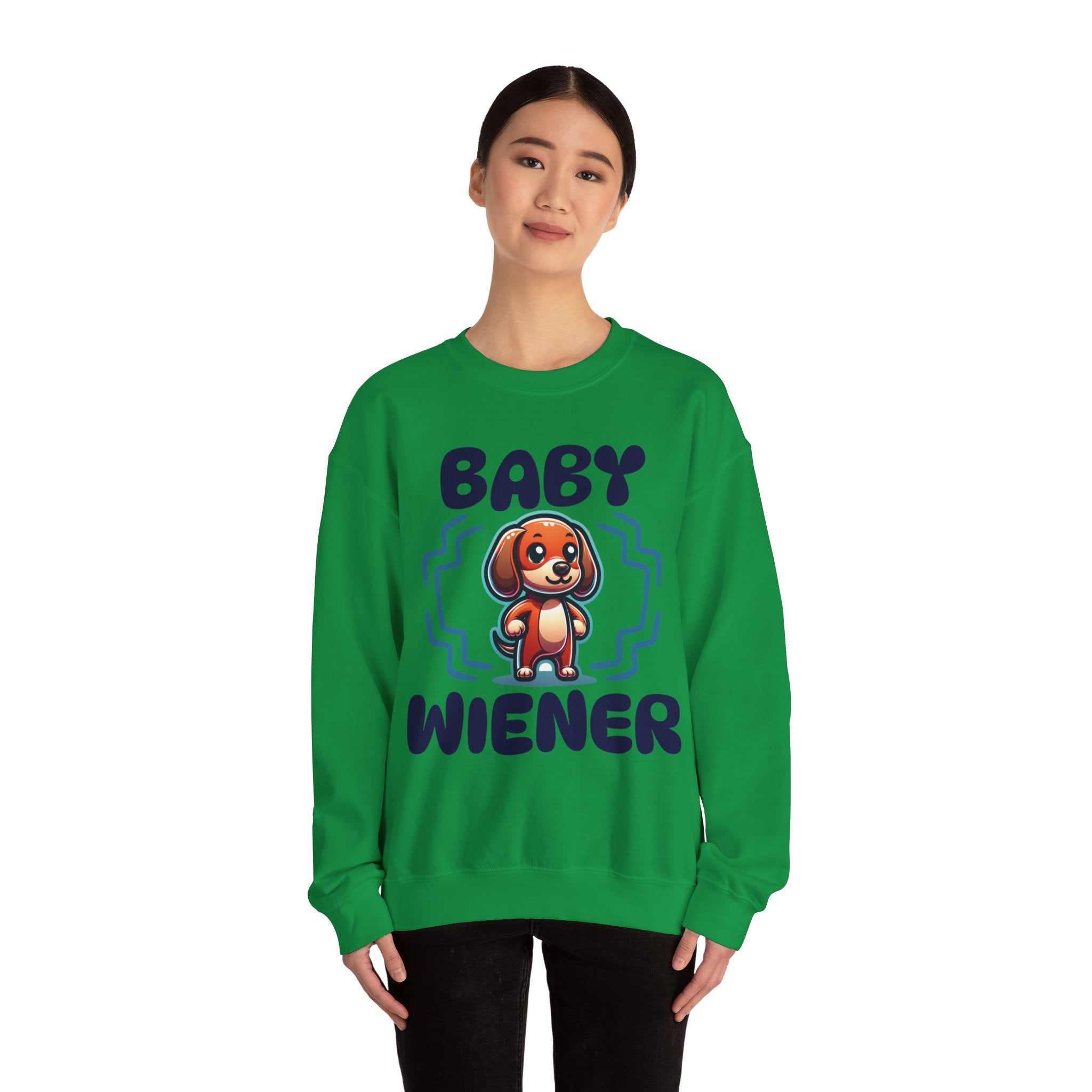 Dachshund Crewneck, Baby Wiener Doxie sweatshirt, Wiener Mom shirt, Doxie Lover Gift, Dachshund Owner Gift, Dog Mom Shirt, Wiener Tshirt