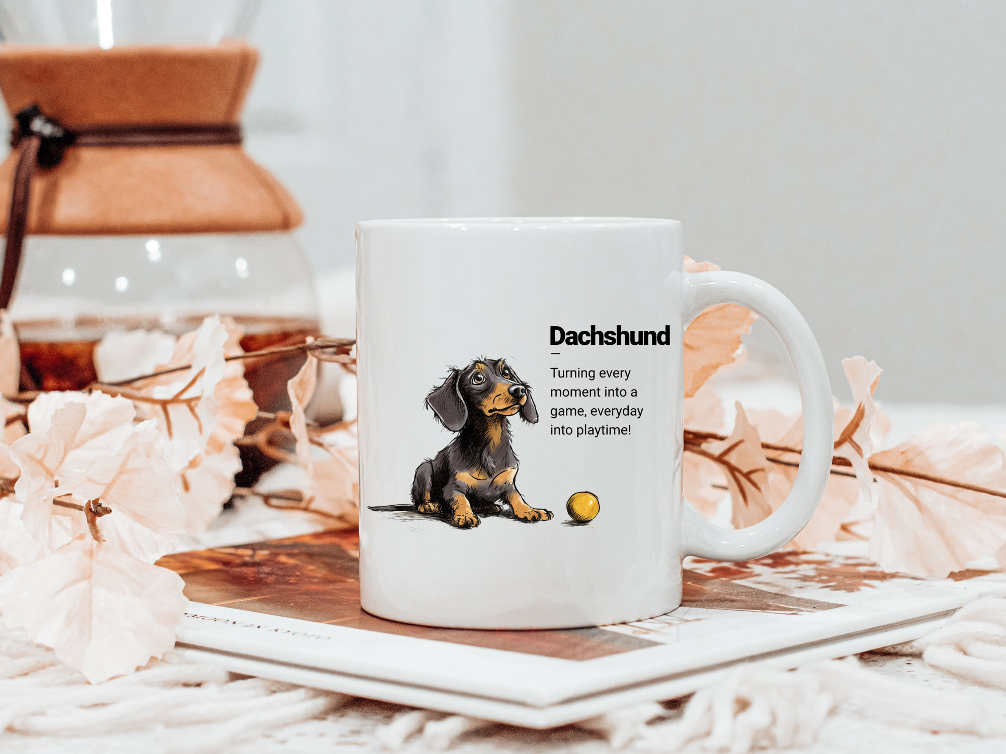 Dachshund Mug, Dachshund Coffee Mug, Dachshund Gift, Dachshund Mug, Dachshund Owner Mug, Wiener Ceramic Mug, Dachshund funny print mug